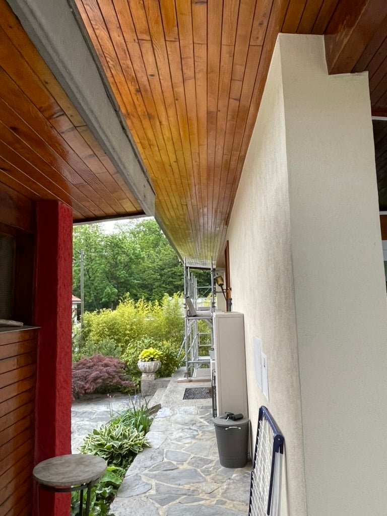 Chantier peinture extérieure genève - Azzo peintre